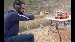 Gold Desert Eagle vs 2 Liters