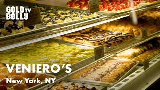 Watch How Venieros Italian Pastry Shops Cannolis Cheesecakes and More Are Made