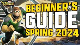 TOP 10 TIPS - BEGINNERS GUIDE SPRING 2024 - MARVEL Strike Force - MSF