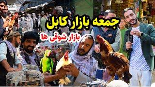 جمعه بازار شوقی های کابل در گزارش عمران حیدری شوق و اجبار Friday in kabul