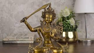 TIbetan Buddhist Deity Manjushri Idol 11 - StatueStudio