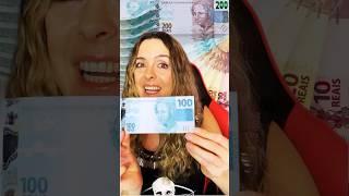 O que essa nota de 100 reais tem a ver com a França ?  #shortsvideo #dinheiro #frança
