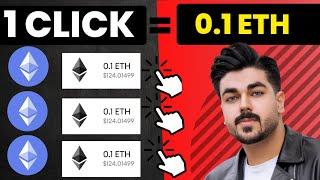 Crypto Airdrop 1 Click = 0.1 ETH  10 Click = 1 ETH  Step By Step  No Investment  No Gas Fees