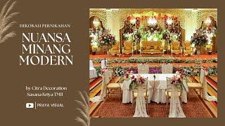 4K Dekorasi Pernikahan Adat Minang By Citra Decoration at Sasana Kriya TMII - Gina & Ilham