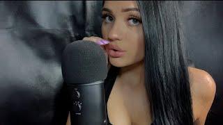 ASMR REPEATING & TRACING TRIGGER WORDS MILK COCONUT ETC.