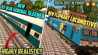 How To Add Realistically Modified ICF Blue & Flipkart Locomotive Mod Android Indian TrainSimulator