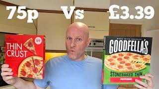 Cheap Vs Expensive GOODFELLAS Pepperoni Pizza Comparison