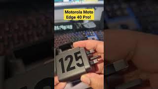Motorola Moto Edge 40  Quick Unboxing