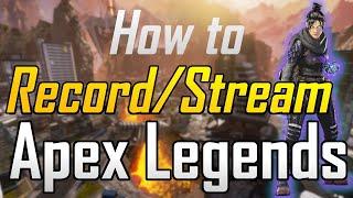 Best Settings to StreamRecord Apex WITHOUT LAG OBS