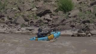 Brian running Brown Betty Rapid in Cataract Canyon Colorado River