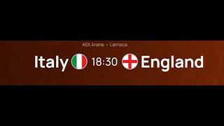 UEFA UNDER-17 CHAMPIONSHIP  ITALY vs ENGLAND  QUARTER-FINALS  30.05.2024 - 1830PM