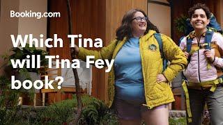 Tina Fey gets her steps in   Booking.com