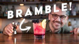 How to make the Bramble - an easy gin drink