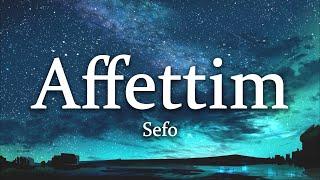 Sefo - Affettim SözleriLyrics