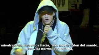 Eminem   Lose Yourself en vivo subtitulada al español full HD