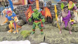 Legends of Dragonore Formo Toys Figure Display at Power-Con 2023