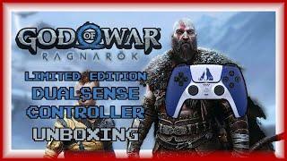 God of War Ragnarök Limited Edition Dualsense Controller UNBOXING