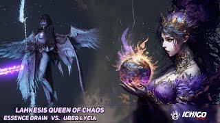 POE 3.24 Tier 17 Sanctuary Map Essence DrainBane Lahkesis Queen of Chaos MinMaxed