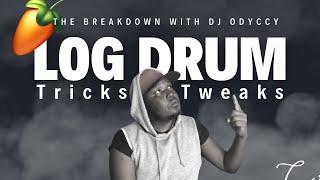 Log Drum Bass Tweak Tutorial Amapiano & Deep House Production in FL Studio