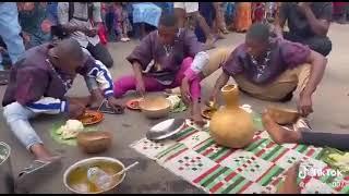 Lady Wins Pounded Yam Eating Competition In Ekiti