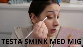 smink video  testar lite från mili cosmetics maise cosmetics med mera