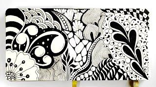 Easy Zentangle Art for Beginners Step-by-Step Guide