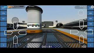 TrackMania Nations Forever on Android using exagear windows emulator