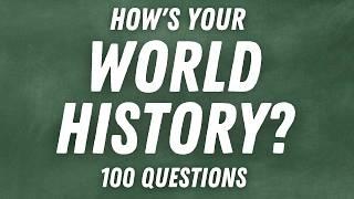 100 History Questions You Must Know - Quiz