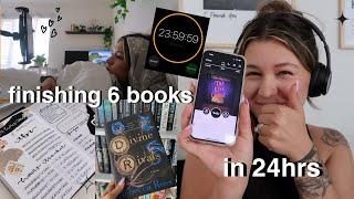 reading 1500 pages in 24 hours ⏰  24 hour readathon challenge