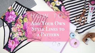 How To Create Your Own Style Lines On A Basic Pattern