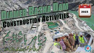 Diamer Basha Dam  Construction Activities  June 2023