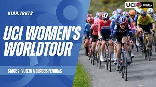 Stage 2 - Vuelta a Burgos Feminas Highlights  2024 UCI Womens WorldTour