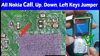 Nokia 130 Up Down Left key Call Button not working