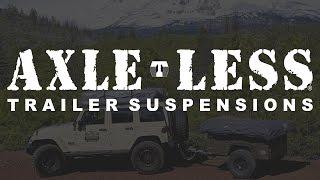Axle-Less Off-Road Trailer Suspension