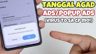 Uninstall mo to agad sa PHONE mo para mawala lahat ng ADSPOPUP ADS  How to Remove Ads on Android