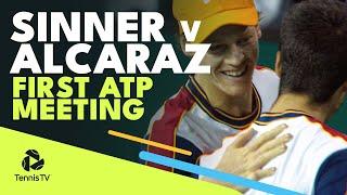 Jannik Sinner vs Carlos Alcaraz FIRST ATP Meeting at Paris 2021  Extended Highlights & Reaction