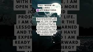 Happy full moon today Save our newest YT video for your meditations or rituals. #fullmoon #libra