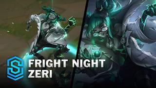 Fright Night Zeri Skin Spotlight - Pre-Release - PBE Preview - League of Legends