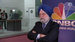 Watch CNBCs full interview with Indias Petroleum Minister Hardeep Singh Puri