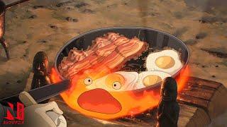 Howls Moving Castle  Multi-Audio Clip Gather Around For Breakfast  Netflix