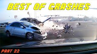 INSANE CAR CRASHES COMPILATION   BEST OF USA & Canada Accidents - part 22