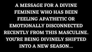 For a Divine Feminine Feeling Apathetic Toward a Divine Masculine... Soulmate  Twin Flame Reading