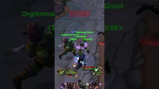 Failed gank attempt..  #wowclassic #shorts #rogue #gaming #fail #pvp