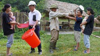 Yen received enthusiastic help from her uncle and engineer - The alcoholic father was sent away