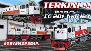 Inilah Kondisi TERKINI lokomotif CC 201 batch 3  TRAINZPEDIA