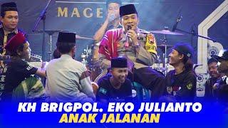 CERAMAH POLISI KH. BRIGPOL. EKO JULIANTO KETEMU ANAK JALANAN LANGSUNG KASIH UANG