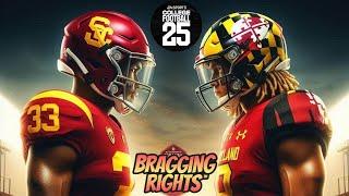 College Football 25  #22 USC vs Maryland  Bragging Rights Series Week 4 Matchup