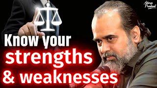 Use this method to know your strengths and weaknesses  Acharya Prashant at BITS Goa 2023