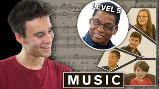 Jacob Collier Explains Music in 5 Levels of Difficulty ft. Herbie Hancock  WIRED