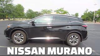 2018 Nissan Murano SL AWD  review walk around and test drive  100 rental cars